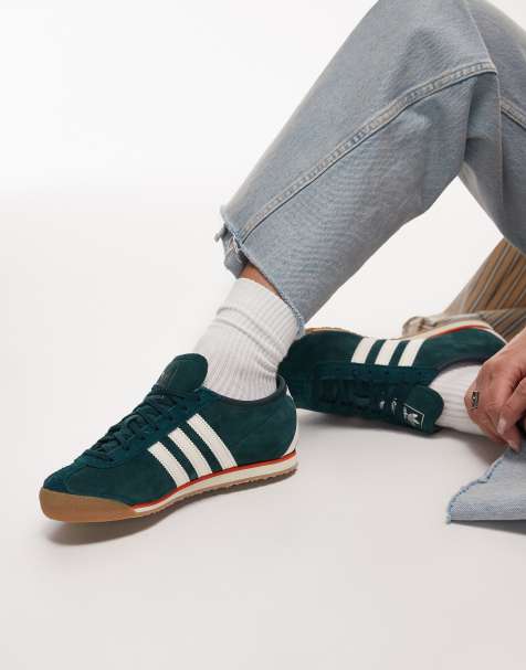 Zapatillas de deporte verdes y blancas Italia de adidas Originals - view 1