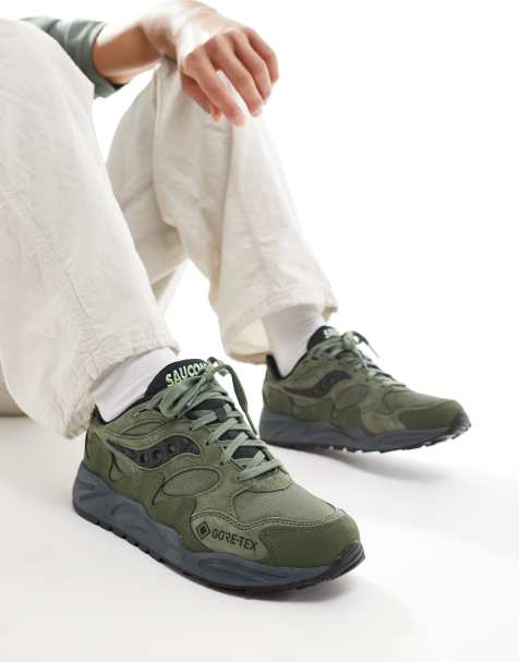 Zapatillas de deporte verdes y negras Originals Grid Shadow 2 de Saucony - view 1