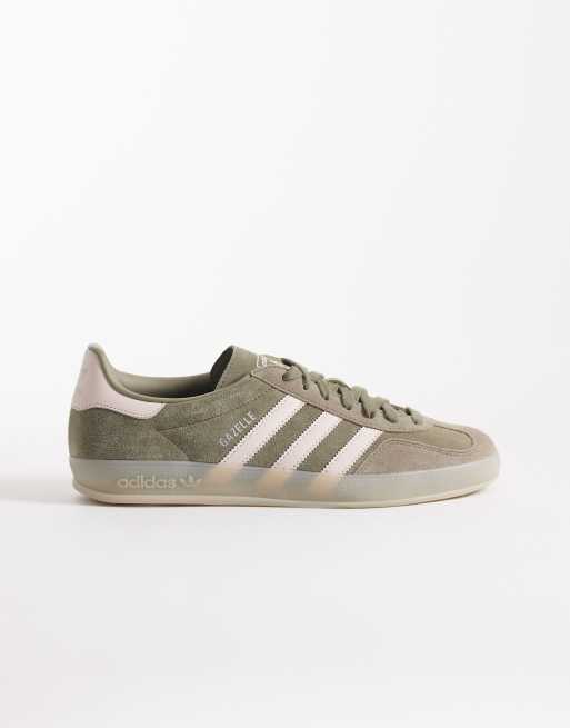 adidas gazelle silver green womens adidas Gazelle Bold Verdes y Rosas Mujer JH9668