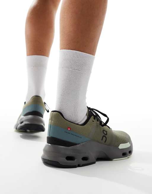 Zapatillas de deporte verdes y verde lima Cloudpulse de ON Training, 3 de 5