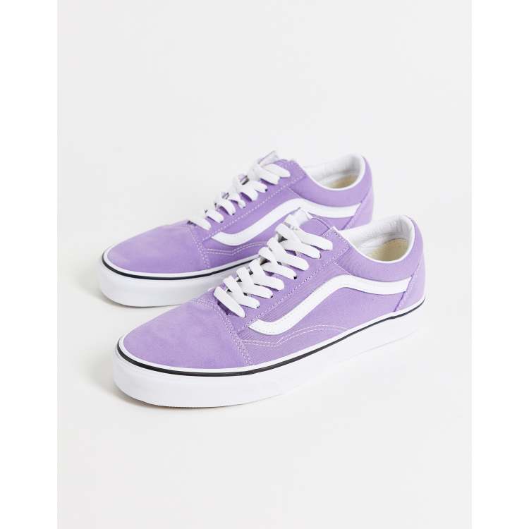 ceja Dar derechos Disminución Zapatillas de deporte violeta Old Skool de Vans | ASOS