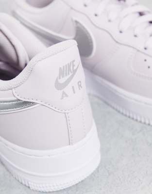 nike air force logo plateado