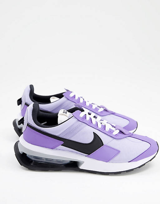 prototipo Cuadrante Ideal Zapatillas de deporte violetas y negras Air Max Pre-Day de Nike | ASOS