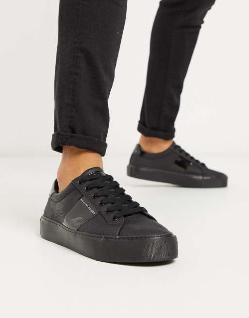 Zapatillas de efecto piel de cocodrilo en negro de KG by Kurt Geiger | ASOS