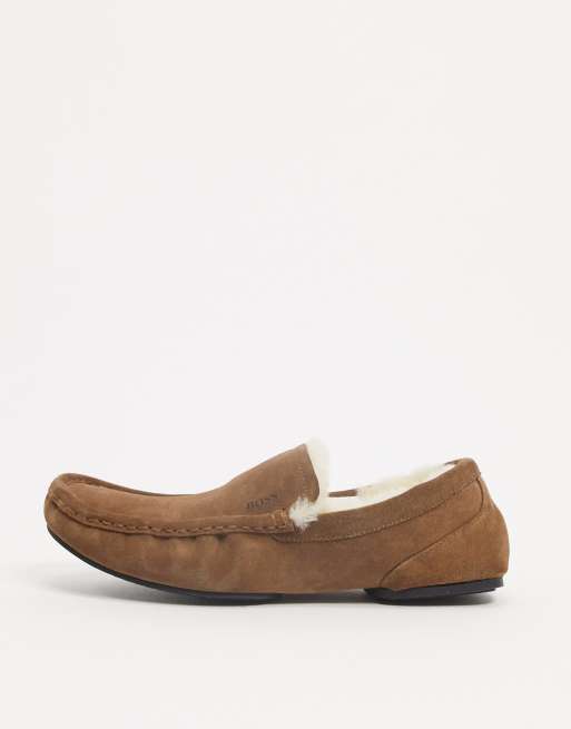 Zapatillas estar en casa estilo mocasines holgados de BOSS | ASOS