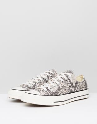 converse piel de serpiente
