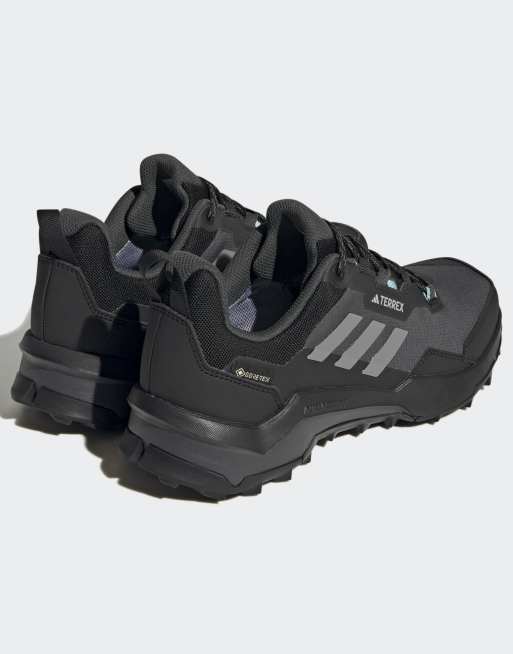 Zapatillas de senderismo negras AX4 GORE-TEX de adidas Terrex, 3 de 4