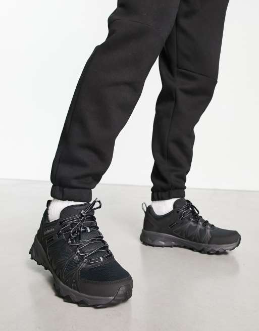 Zapatillas de senderismo negras impermeables Peakfreak II de Columbia, 3 de 4