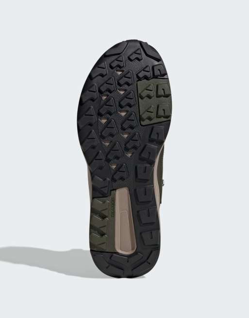 Zapatillas de senderismo verde oliva Terrex Anylander Climawarm+ de adidas Performance, 2 de 4