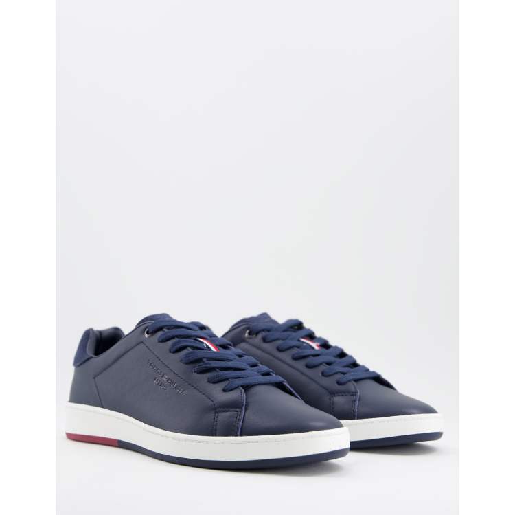 Tenis tommy azul discount marino