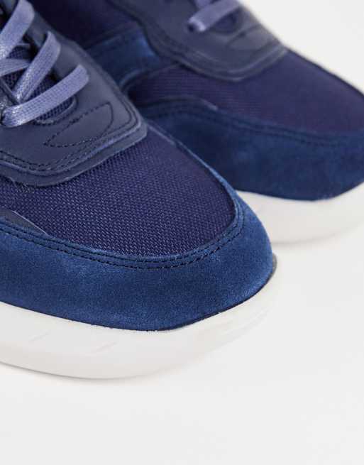 Zapatillas deportivas azul marino con suela gruesa de Ted Baker, 2 de 4