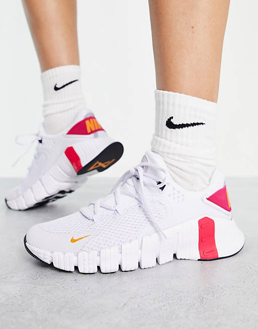 Zapatillas deportivas blanco lirio Metcon 4 de Nike Training