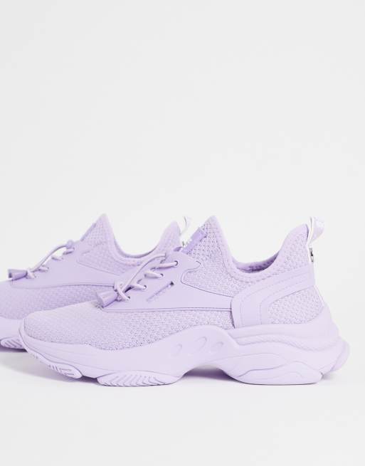 Zapatillas deportivas color lavanda con suela gruesa Match de Steve Madden