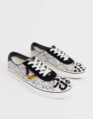 zapatillas vans animal print
