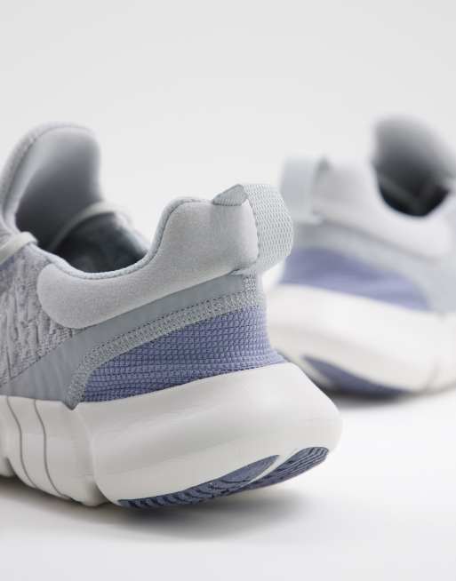 Zapatillas gris niebla Free Run de Nike Running ASOS