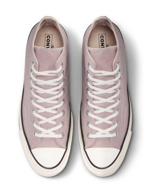 Zapatillas deportivas hi top color malva piedra Chuck 70 Hi de