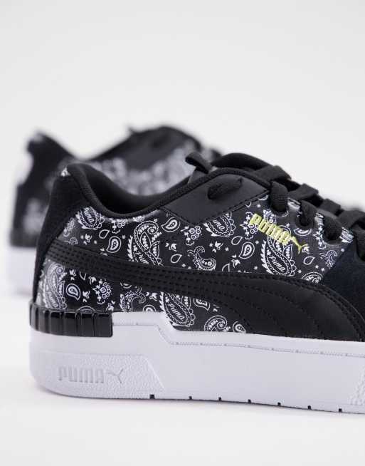 Zapatillas deportivas negras con estampado de cachemir Cali Sport de PUMA, 4 de 4