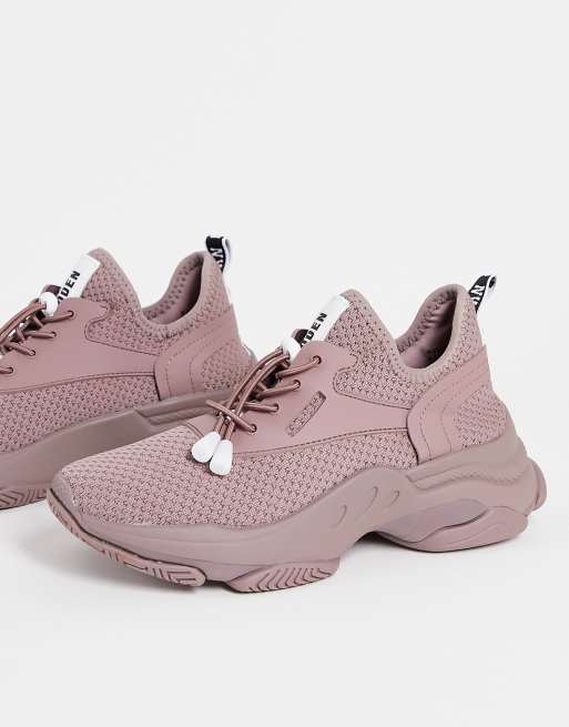 Zapatillas deportivas rosas con suela gruesa Match de Steve Madden