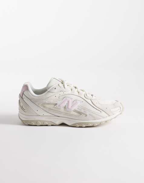 Zapatillas deportivas rosas y blancas de ante 204L de New Balance - view 1