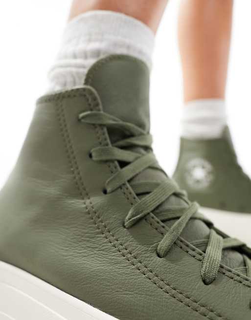 Converse verde caqui hotsell
