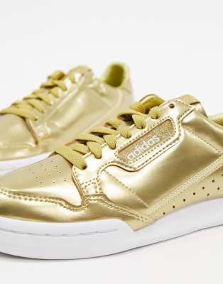 adidas continental 80 dorados