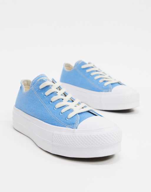 Zapatillas en azul claro con plataforma Taylor Lift Renew de