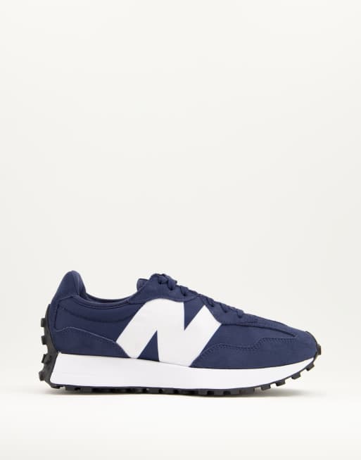 Zapatillas en azul marino 327 de New Balance ASOS