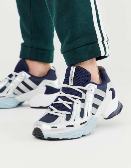 helicóptero derrota trabajo Zapatillas en azul marino y blanco EQT Gazelle de adidas Originals | ASOS