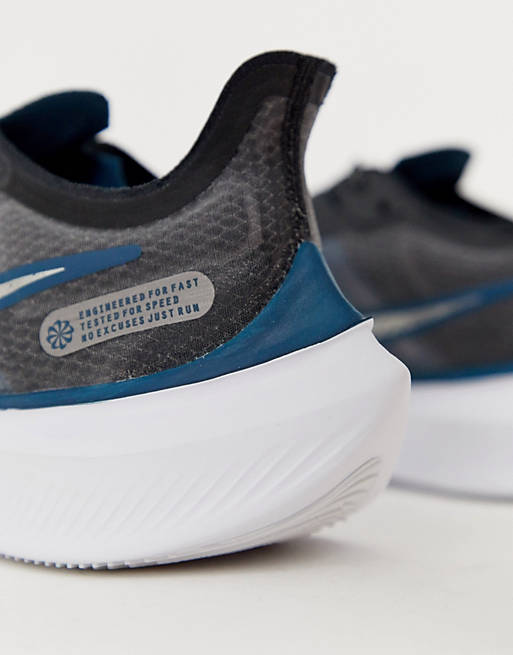carbón nacimiento Aplaudir Zapatillas en azul Zoom Gravity de Nike Running | ASOS