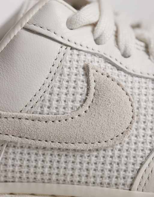 Zapatillas en blanco hueso Air Force 1 '07 de Nike, 4 de 5