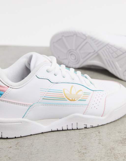 Zapatillas en blanco Pride Carrera de adidas Originals, 3 de 4