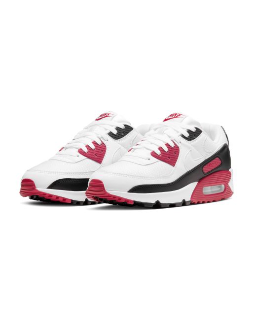 Nike air max rojo con blanco hot sale