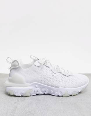 Zapatillas en blanco triple React Vision de Nike