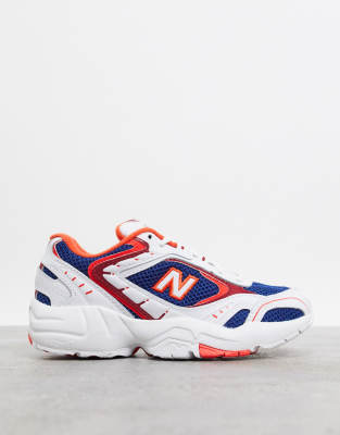 new balance 452 azul