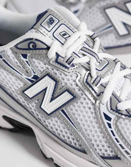 Zapatillas en blanco y azul marino 740 de New Balance , 3 de 5