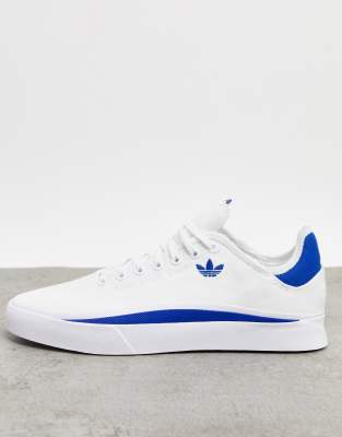 Zapatillas en blanco y azul sabalo de adidas |