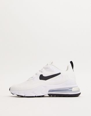 Zapatillas en blanco y negro Air Max 270 React de Nike | ASOS
