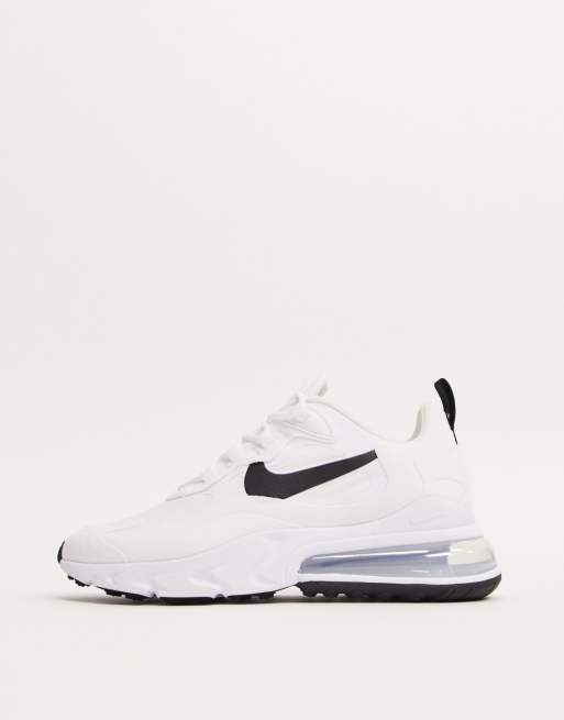 Zapatillas en blanco y negro Air Max 270 React de Nike