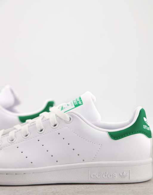 Zapatillas blanco verde Stan Smith de adidas Originals | ASOS