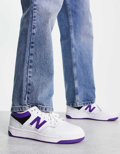 Zapatillas en blanco y violeta 480 de New Balance