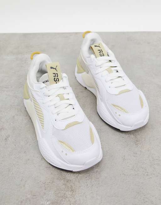Puma blancas deals y doradas