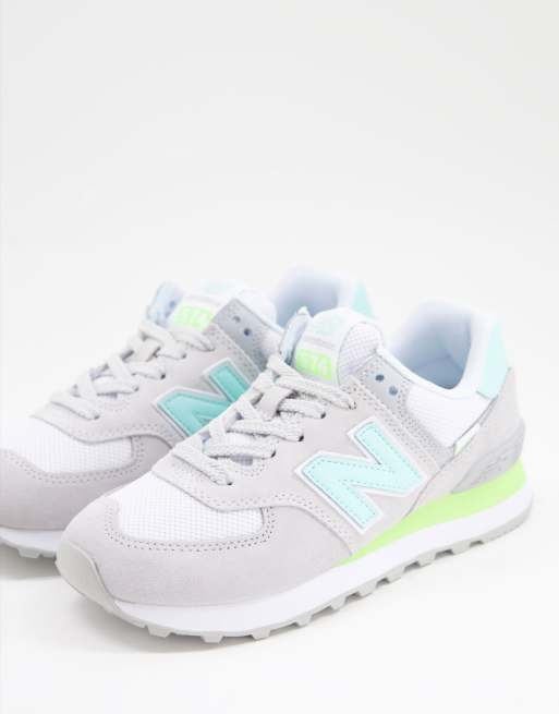 Zapatillas en color gris claro 574 de New Balance 
