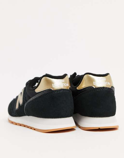 New balance negras con dorado mujer deals