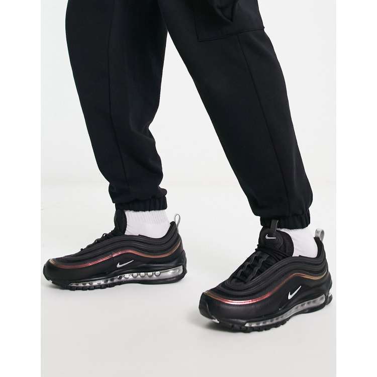 Air max 97 negros con rojo hotsell