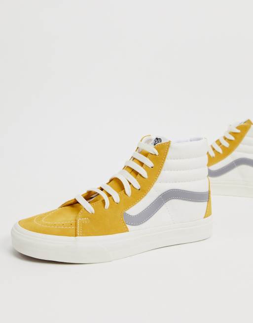 Vans high on sale top dorados