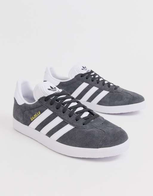 Buena suerte Me gusta Creación Zapatillas en gris Gazelle de adidas Originals | ASOS