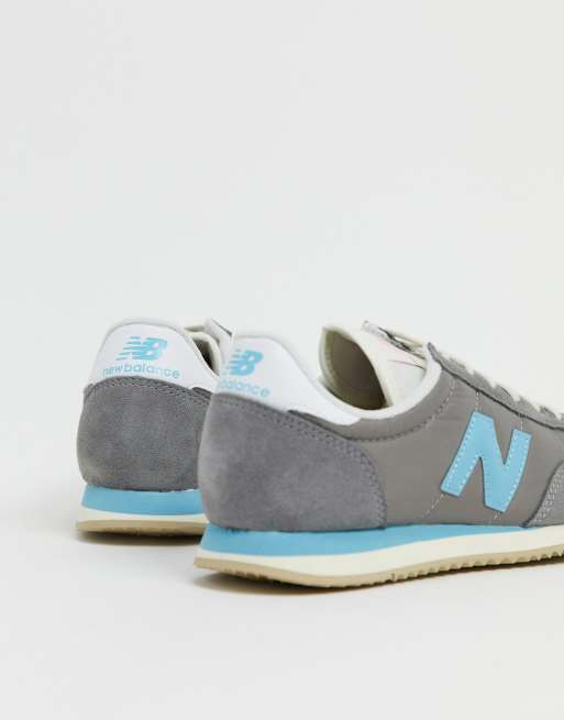 Zapatillas en gris y azul 720 de New Balance