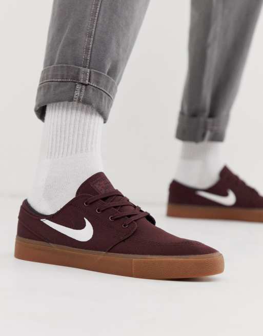 Zapatillas en marrón Zoom Janoski de | ASOS