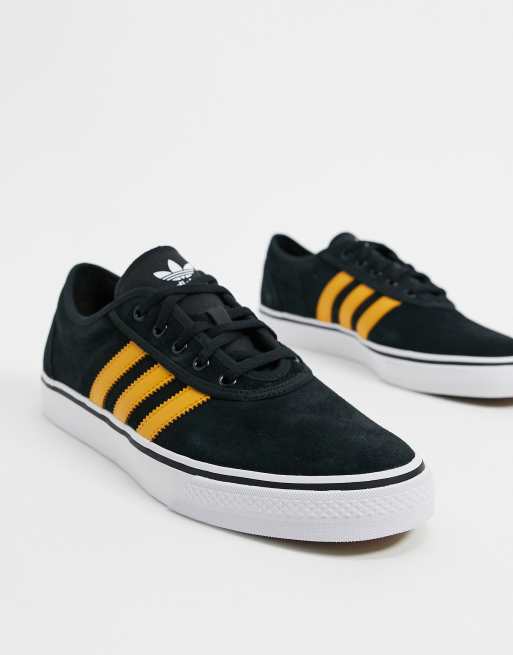 Adidas negro shop y amarillo