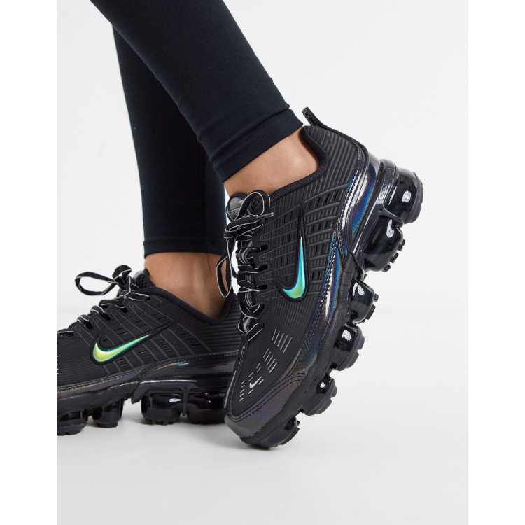 Ciudadanía Festival Excavación Zapatillas en negro triple Air Vapormax 360 de Nike | ASOS